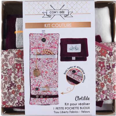 Small jewelry pouch kit | Clotilde