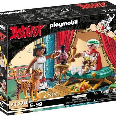 Playmobil 71270 - César y Cleopatra Astérix