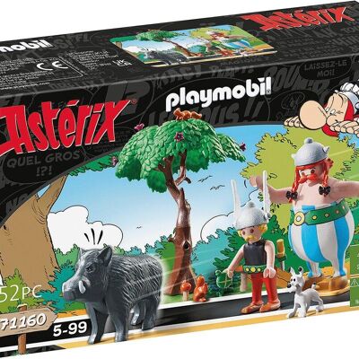 Playmobil 71160 - Asterix la caccia al cinghiale