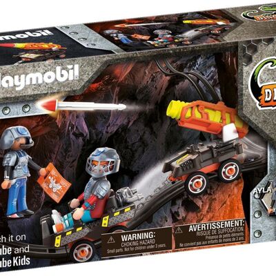 Playmobil 70929 - Veicolo da tiro per Dino Mine