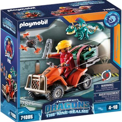 Playmobil 71085 - Icaris Quad Dragons