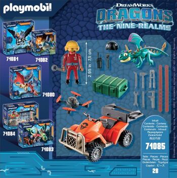 Playmobil 71085 - Icaris Quad Dragons 2