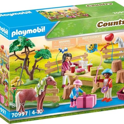 Playmobil 70997 - Decorazione per feste con pony