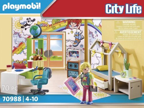 Playmobil 70988 - Chambre d'adolescent