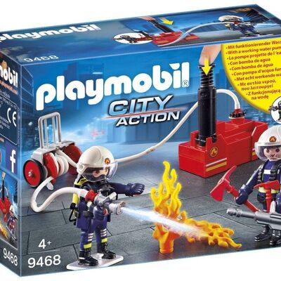 Playmobil 9468 - Vigili del fuoco e attrezzature antincendio
