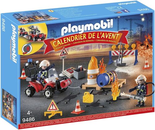 Playmobil 9486 - Calendrier de l'Avent des Pompiers