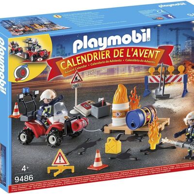 Playmobil 9486 - Calendrier de l'Avent des Pompiers