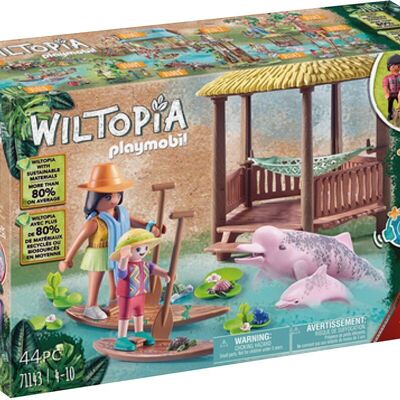 Playmobil 71143 – Wiltopia Paddle Boards und rosa Delfine