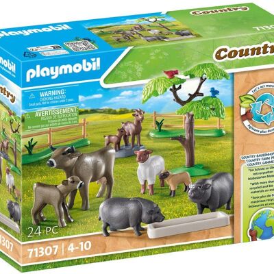 Playmobil 71307 - Animales de Granja