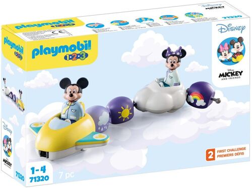 Playmobil 71320 - Train dans les Nuages Mickey 1.2.3