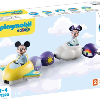 Playmobil 71320 - Tren en las Nubes Mickey 1.2.3