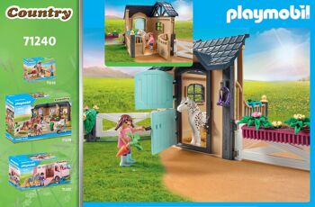 Playmobil 71240 - Extension de Box avec Cheval 2