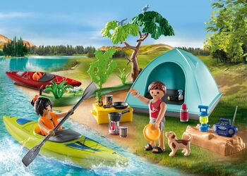 Playmobil 71425 - Famille et Tente 2