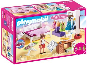 Playmobil 70208 - Chambre avec Espace de Couture 1