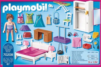 Playmobil 70208 - Chambre avec Espace de Couture 2