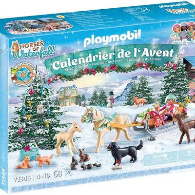 Playmobil 71345 - Calendario dell'Avvento equestre