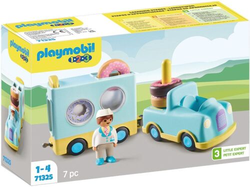 Playmobil 71325 - Camion de Donuts 1.2.3