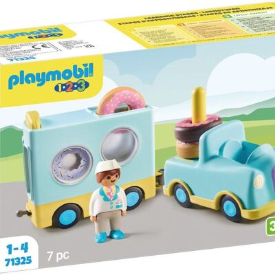 Playmobil 71325 - Camion delle ciambelle 1.2.3