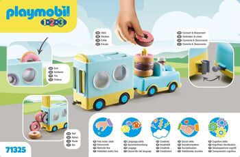 Playmobil 71325 - Camion de Donuts 1.2.3 2