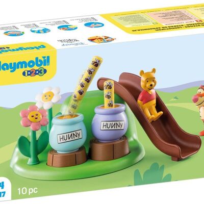 Playmobil 71317 - Winnie y Tigger en el Jardín 1.2.3