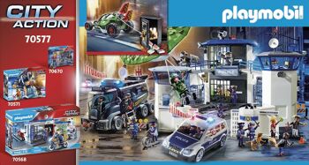 Playmobil 70577 - Karts Policier et Bandits 2