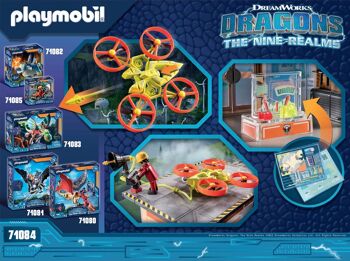 Playmobil 71084 - Icaris Lab Dragons 2