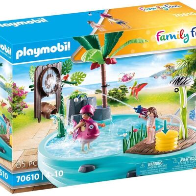 Playmobil 70610 - Swimming pool with water jet
