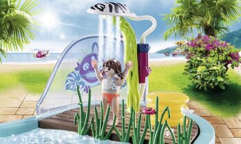 Playmobil 70610 - Piscine avec Jet D'eau 3