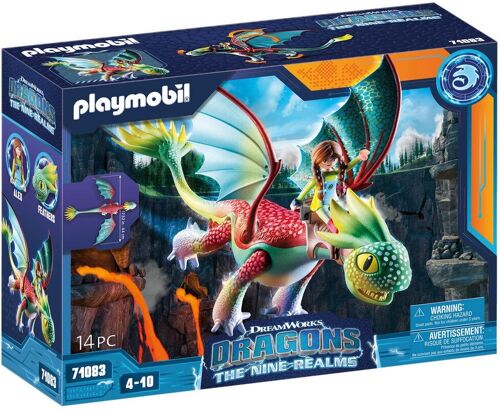 Playmobil 71083 - Feathers et Alex Dragons