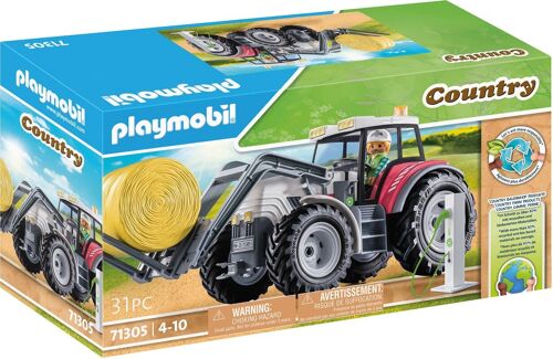 Playmobil 71305 - Grand Tracteur Electrique