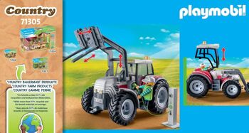 Playmobil 71305 - Grand Tracteur Electrique 2