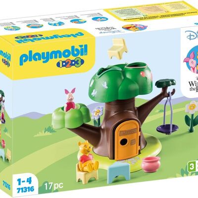 Playmobil 71316 - Cabaña Winnie y Piglet 1.2.3