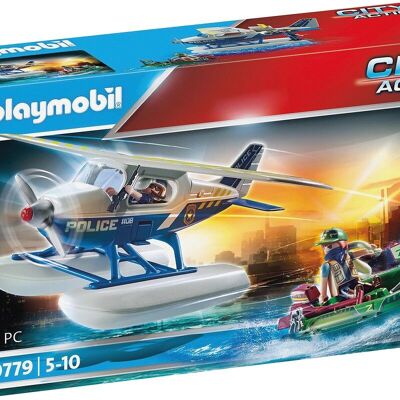 Playmobil 70779 - Hidroavión de Policía y Bandidos