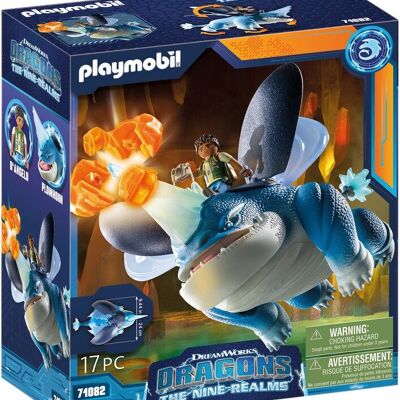 Playmobil 71082 - Plowhorn et D'Angelo Dragons