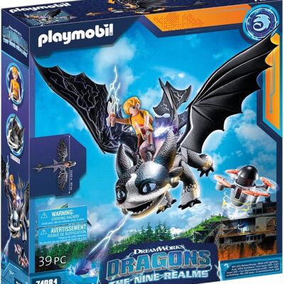 Playmobil 71081 - Thunder Et Tom Dragons