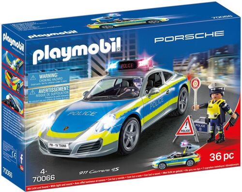 Playmobil 70066 - Porsche 911 Carrera 4S Police