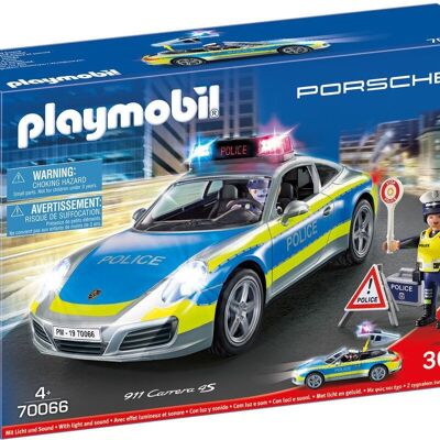 Playmobil 70066 - Porsche 911 Carrera 4S Policía