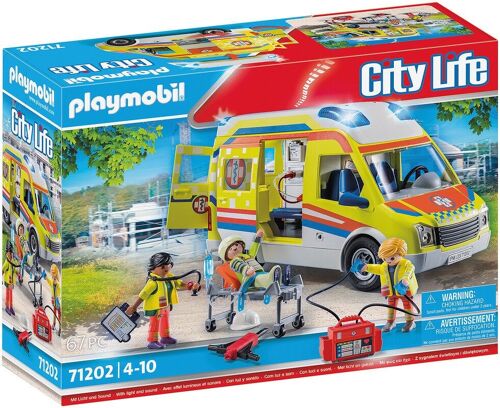 Playmobil 71202 - Ambulance Effets Lumineux