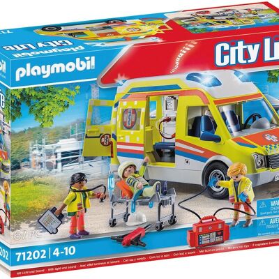 Playmobil 71202 - Efectos de Luz de Ambulancia