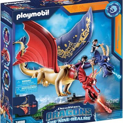 Playmobil 71080 - Wuwei And Jun Dragons