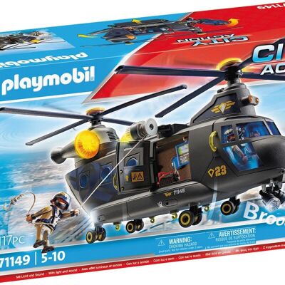 Playmobil 71149 - Elicottero delle forze speciali