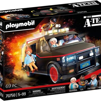 Playmobil 70750 - Furgone dell'Agenzia All Risks