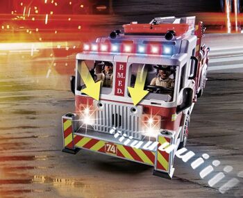 Playmobil 70935 - Camion Pompiers avec Echelle 3