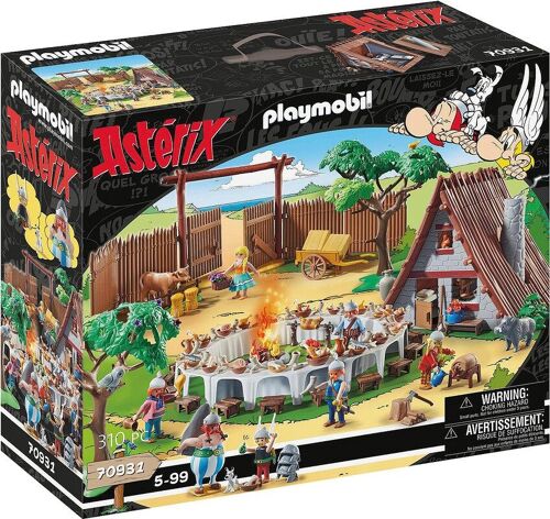 Playmobil 70931 - Banquet Village Astérix