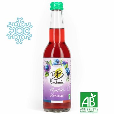 Verbena di mirtillo Kombucha biologica - 33 cL