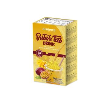 Bubble Tea Kits - Perle de Mangue & Nectar de Fruits de la Passion et thé Oolong (6 boissons, pailles incluses) 2