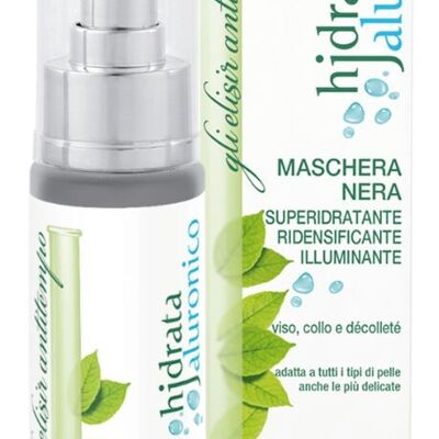 Helan Ultra-feuchtigkeitsspendende, verdichtende und leuchtende schwarze Maske 50 ml