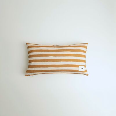 Rectangular striped cushion MUSTARD - .rm