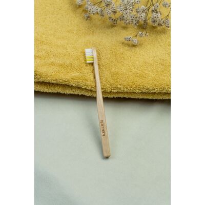 Children's wooden toothbrush - Set of 12