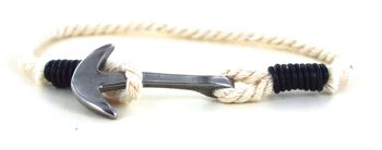 Bracelet en corde style bord de mer 2